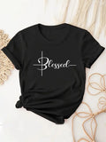 Camiseta Feminina Básica Blessed - Conforto e Estilo